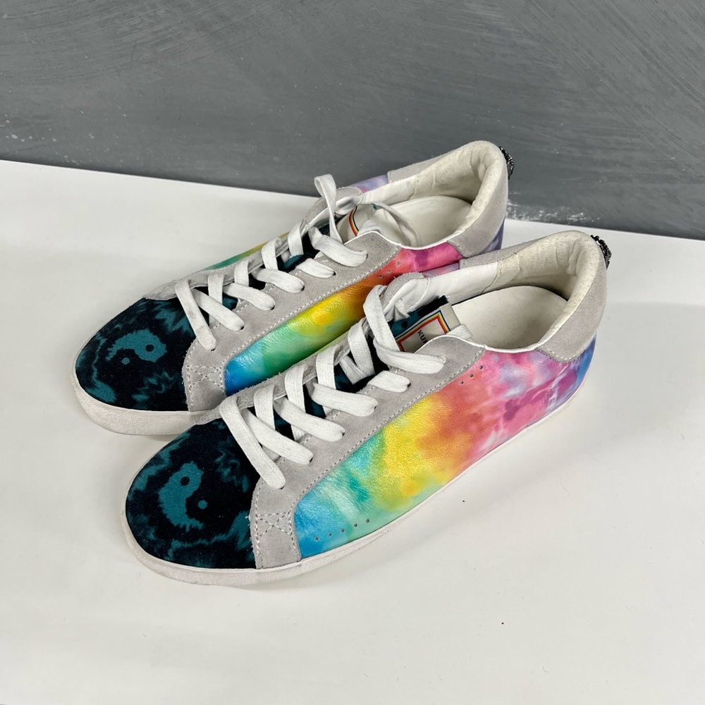 Colorful Tie-Dye Sneakers